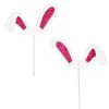 Hot Wilton Taarttopper Konijnenoren Glitter 24st