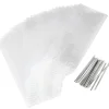 Discount Wilton Traktatiezakjes Transparant 10x24cm 50st