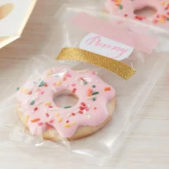Discount Wilton Traktatiezakjes Transparant 10x24cm 50st