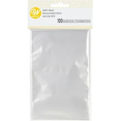 Hot Wilton Traktatiezakjes Transparant 10x15,2cm 100st
