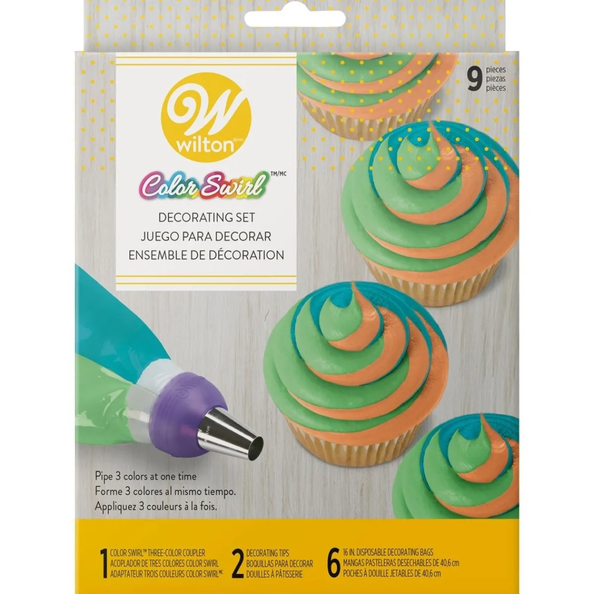 Sale Wilton Trio Spuitmondjesset set/9