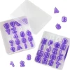 Wilton Uitstekers Letters en Nummers Set